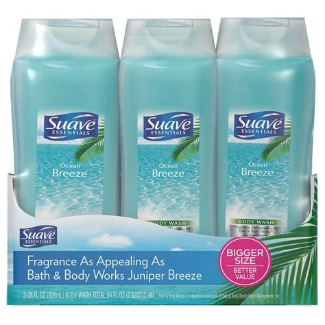 walmart suave body wash